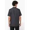 KA543 MEN'S SHORT-SLEEVED COTTON POPLIN SHIRT