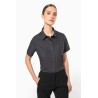 KA544 LADIES' SHORT-SLEEVED COTTON POPLIN SHIRT
