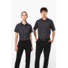 KA544 LADIES' SHORT-SLEEVED COTTON POPLIN SHIRT