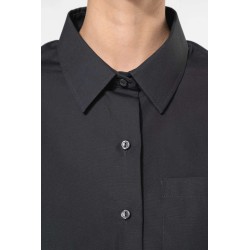 KA544 LADIES' SHORT-SLEEVED COTTON POPLIN SHIRT