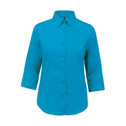 KA558 LADIES' 3/4 SLEEVED SHIRT