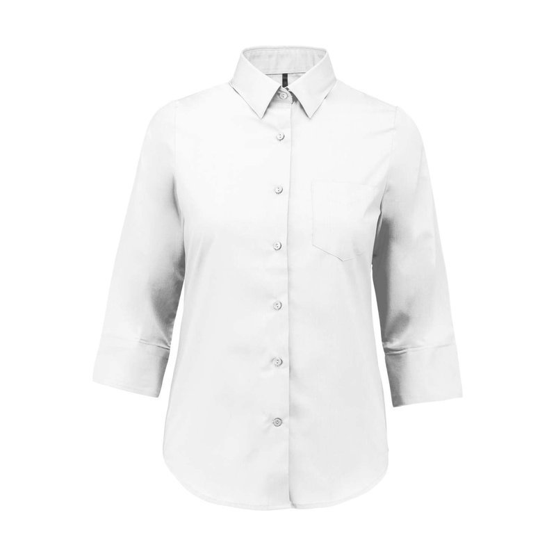 KA558 LADIES' 3/4 SLEEVED SHIRT
