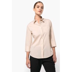 KA558 LADIES' 3/4 SLEEVED SHIRT