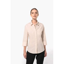 KA558 LADIES' 3/4 SLEEVED SHIRT