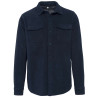 KA582 SHERPA-LINED FLEECE OVERSHIRT