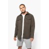 KA582 SHERPA-LINED FLEECE OVERSHIRT