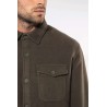 KA582 SHERPA-LINED FLEECE OVERSHIRT