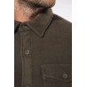 KA582 SHERPA-LINED FLEECE OVERSHIRT