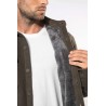 KA582 SHERPA-LINED FLEECE OVERSHIRT
