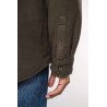 KA582 SHERPA-LINED FLEECE OVERSHIRT