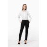 KA584 LADIES' POPLIN EASY CARE POLYCOTTON SHIRT