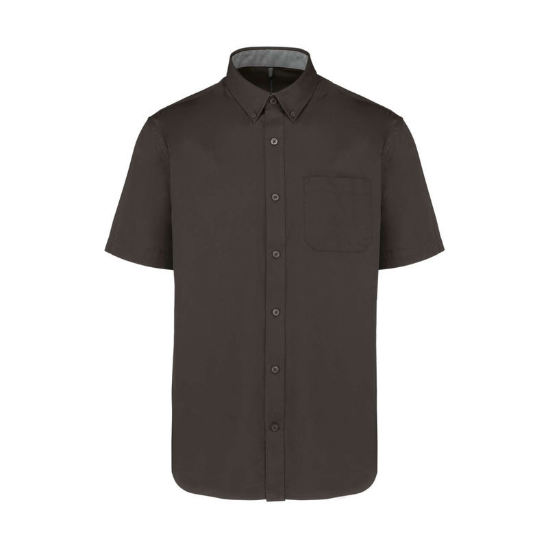 KA587 MEN'S ARIANA III SHORT-SLEEVE COTTON SHIRT