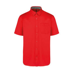 KA587 MEN'S ARIANA III SHORT-SLEEVE COTTON SHIRT