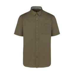 KA587 MEN'S ARIANA III SHORT-SLEEVE COTTON SHIRT