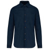 KA588 MEN'S LONG SLEEVE LINEN AND COTTON SHIRT