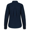 KA589 LADIES' LONG SLEEVE LINEN AND COTTON SHIRT