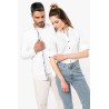 KA589 LADIES' LONG SLEEVE LINEN AND COTTON SHIRT