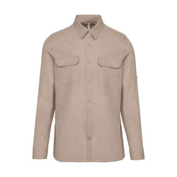 KA590 MEN'S LONG-SLEEVED SAFARI SHIRT