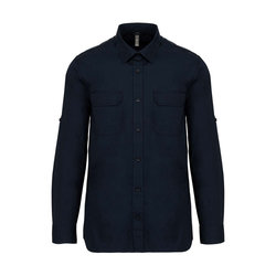 KA590 MEN'S LONG-SLEEVED SAFARI SHIRT