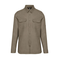 KA590 MEN'S LONG-SLEEVED SAFARI SHIRT
