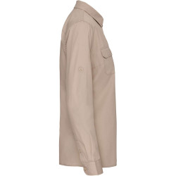 KA591 LADIES' LONG-SLEEVED SAFARI SHIRT