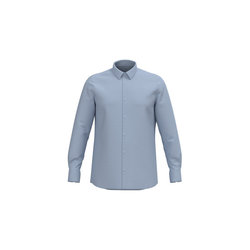 KA595 MEN LONG-SLEEVED EASY CARE SHIRT WITHOUT POCKET