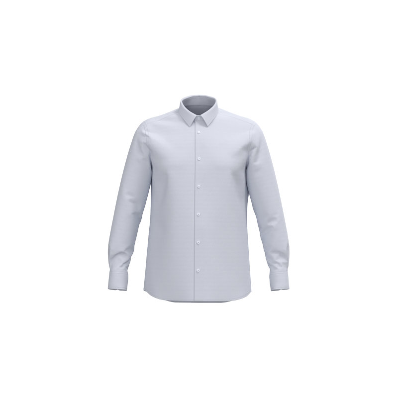 KA595 MEN LONG-SLEEVED EASY CARE SHIRT WITHOUT POCKET