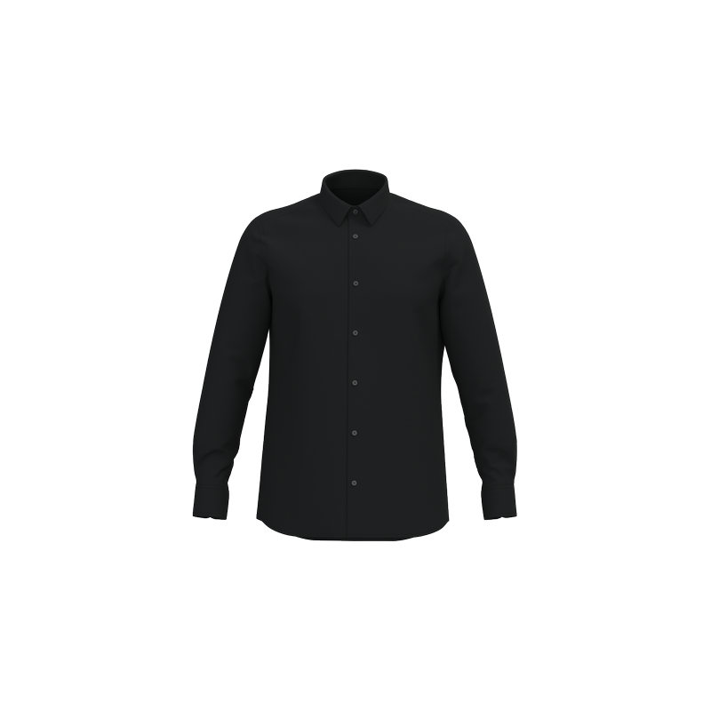 KA595 MEN LONG-SLEEVED EASY CARE SHIRT WITHOUT POCKET
