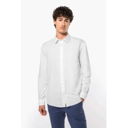 KA595 MEN LONG-SLEEVED EASY CARE SHIRT WITHOUT POCKET