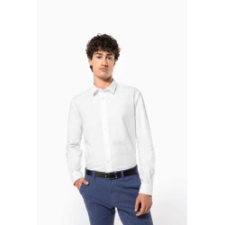 KA595 MEN LONG-SLEEVED EASY CARE SHIRT WITHOUT POCKET