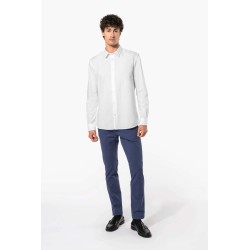 KA595 MEN LONG-SLEEVED EASY CARE SHIRT WITHOUT POCKET