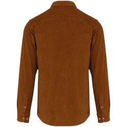 KA599 MEN'S LONG-SLEEVED CORDUROY SHIRT
