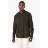 KA599 MEN'S LONG-SLEEVED CORDUROY SHIRT