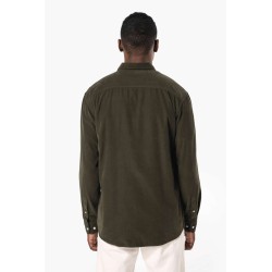 KA599 MEN'S LONG-SLEEVED CORDUROY SHIRT