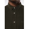 KA599 MEN'S LONG-SLEEVED CORDUROY SHIRT