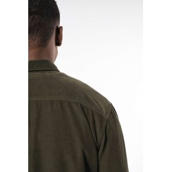 KA599 MEN'S LONG-SLEEVED CORDUROY SHIRT