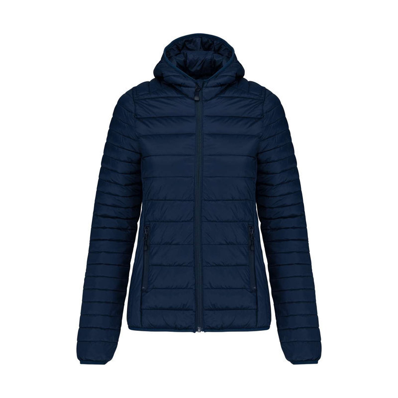 KA6111 LADIES' LIGHTWEIGHT HOODED PADDED JACKET