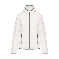 KA6111 LADIES' LIGHTWEIGHT HOODED PADDED JACKET