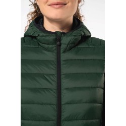 KA6111 LADIES' LIGHTWEIGHT HOODED PADDED JACKET