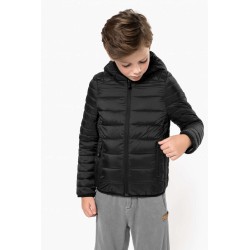 KA6112 KIDS' LIGHTWEIGHT HOODED PADDED JACKET