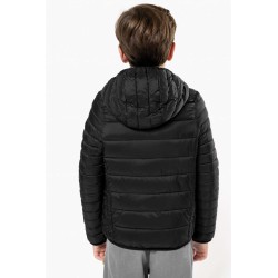 KA6112 KIDS' LIGHTWEIGHT HOODED PADDED JACKET