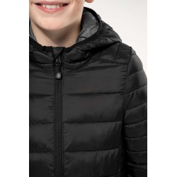 KA6112 KIDS' LIGHTWEIGHT HOODED PADDED JACKET