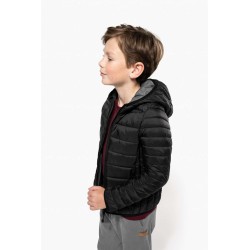 KA6112 KIDS' LIGHTWEIGHT HOODED PADDED JACKET