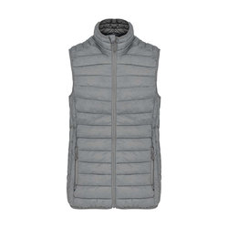 KA6114 LADIES' LIGHTWEIGHT SLEEVELESS FAKE DOWN JACKET