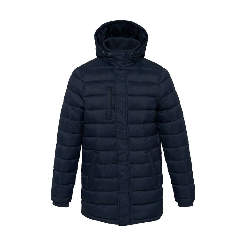 KA6128 MEN'S LIGHTWEIGHT HOODED PADDED PARKA