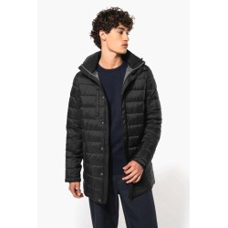 KA6128 MEN'S LIGHTWEIGHT HOODED PADDED PARKA