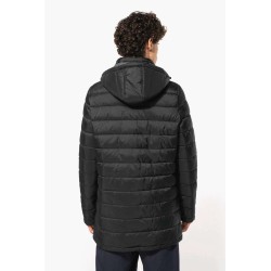 KA6128 MEN'S LIGHTWEIGHT HOODED PADDED PARKA