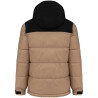KA6163 UNISEX BI-TONE PADDED JACKET WITH HOOD