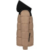 KA6163 UNISEX BI-TONE PADDED JACKET WITH HOOD