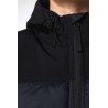 KA6163 UNISEX BI-TONE PADDED JACKET WITH HOOD